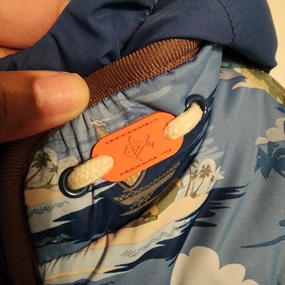 Disney Store Moana Wayfinder Maui Kids 7/8 Full Zip Hooded Puffer Jacket - Picture 9 of 15